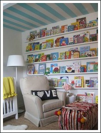 reading nook, reading spot